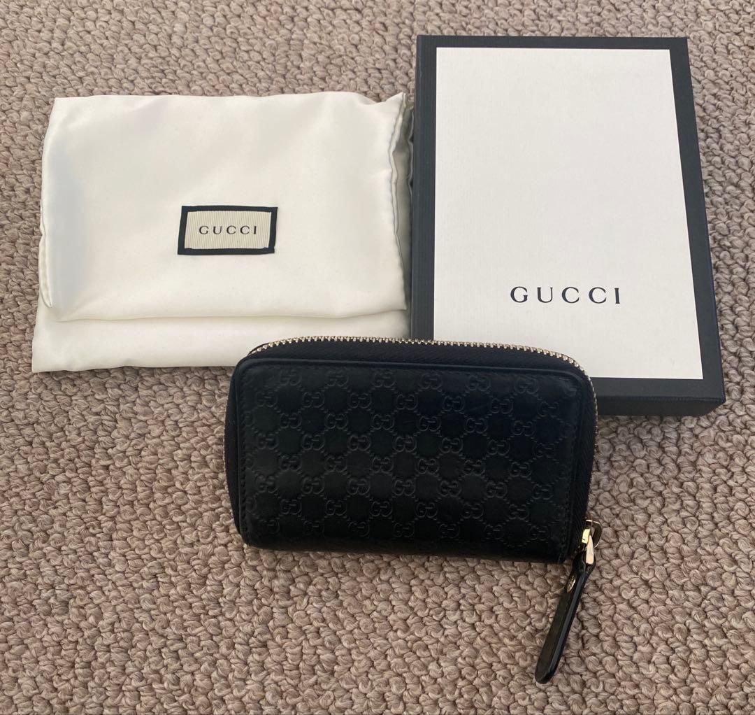 GUCCI マイクロシマ　ケース GUCCI（グッチ） 並行輸入 コインケース マイクロ グッチシマ 544476