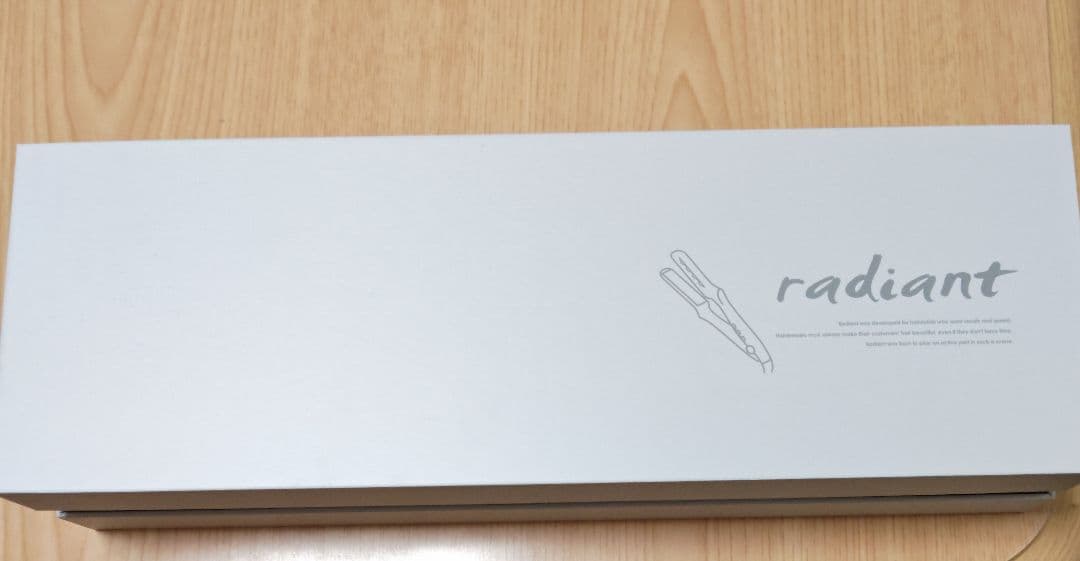 【新品】radiant LM125-R ストレートヘアアイロン 28mm レッド radiant（ラディアント） シルクプロアイロン 28mm レッド 赤 LM125-R