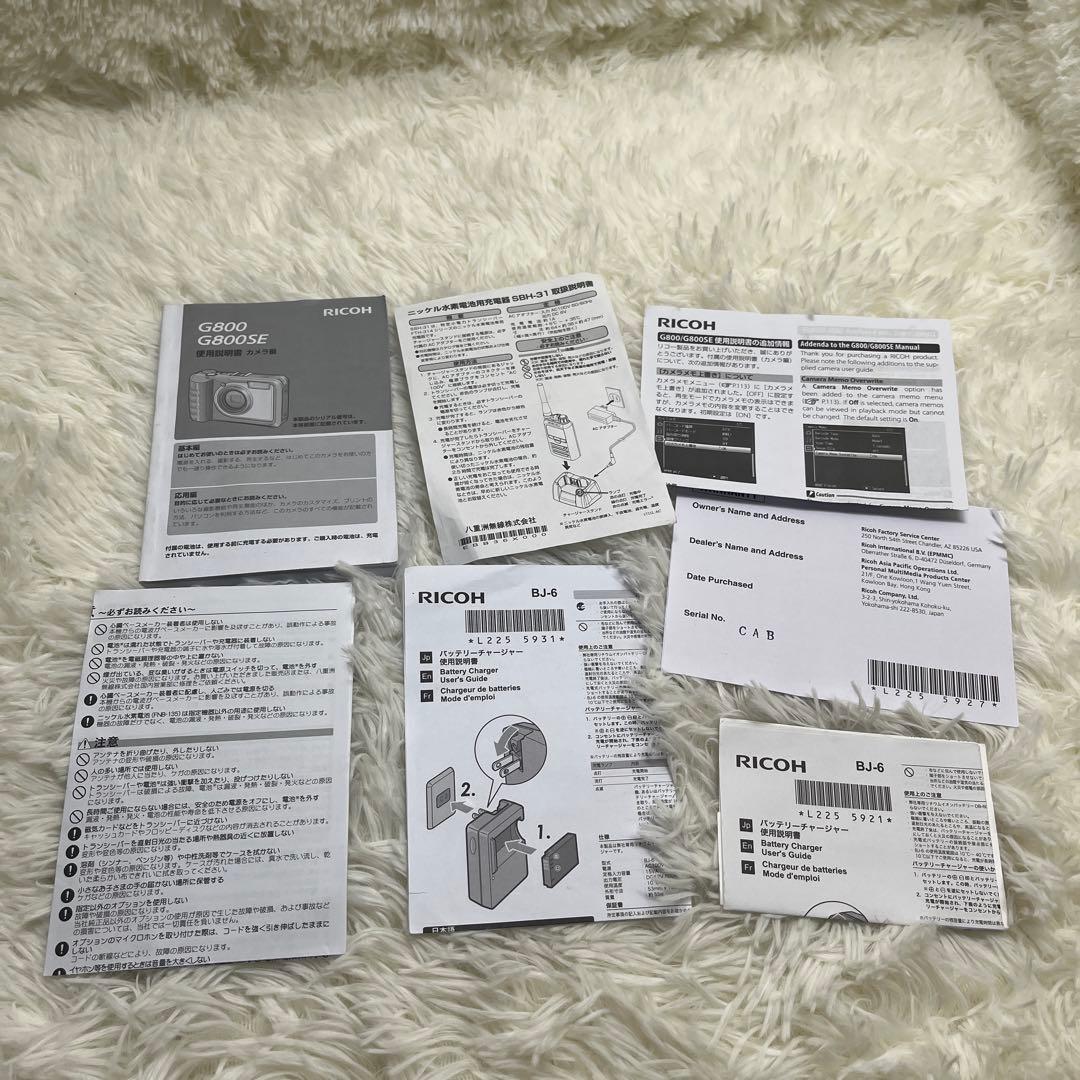 RICOH G800 コンパクトデジタルカメラ