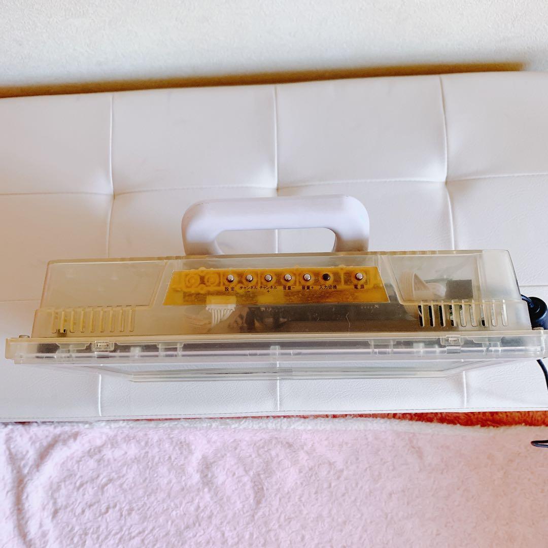 希少 スケルトン 液晶テレビ nexxion 13.3インチ 平成レトロ - メルカリ