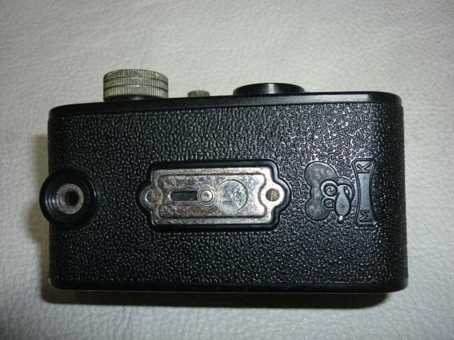 極希少 完動品 昭和25年◆ミッキー35 ベークライト豆カメラ ボルタ判35ｍｍ