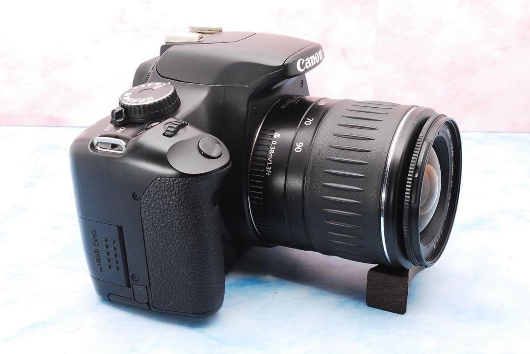 キャノン Kiss X2★一眼レフカメラ★バッグ付★望遠レンズ付Wレンズ