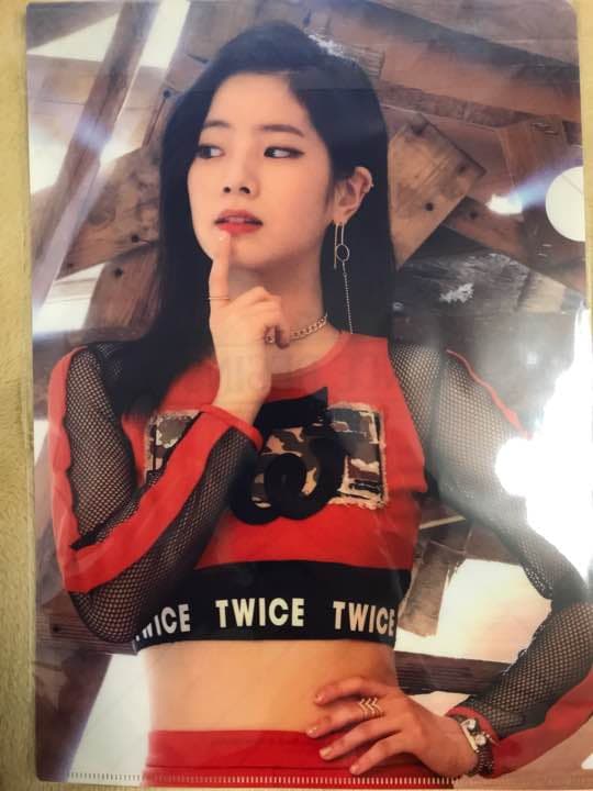 TWICE  ONCE BEGINS ダヒョン 公式クリアファイル TWICE ONCE BEGINS ダヒョン 公式クリアファイル