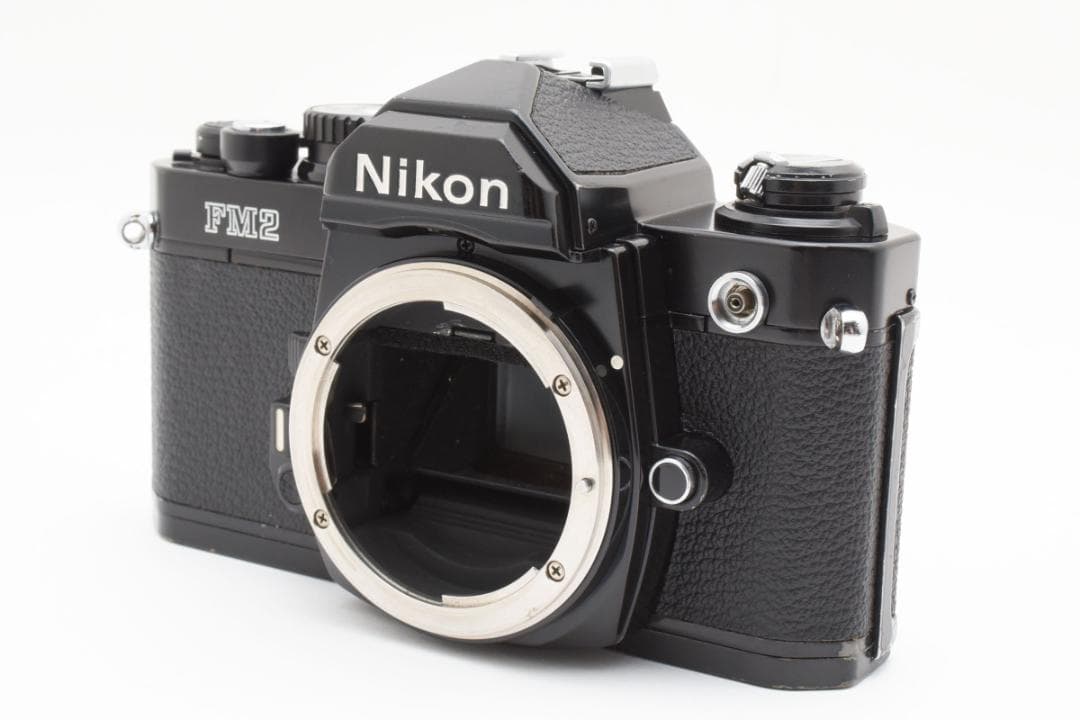 美品 NIKON NEW FM2 ブラック フィルム　モルト新品交換済 M317