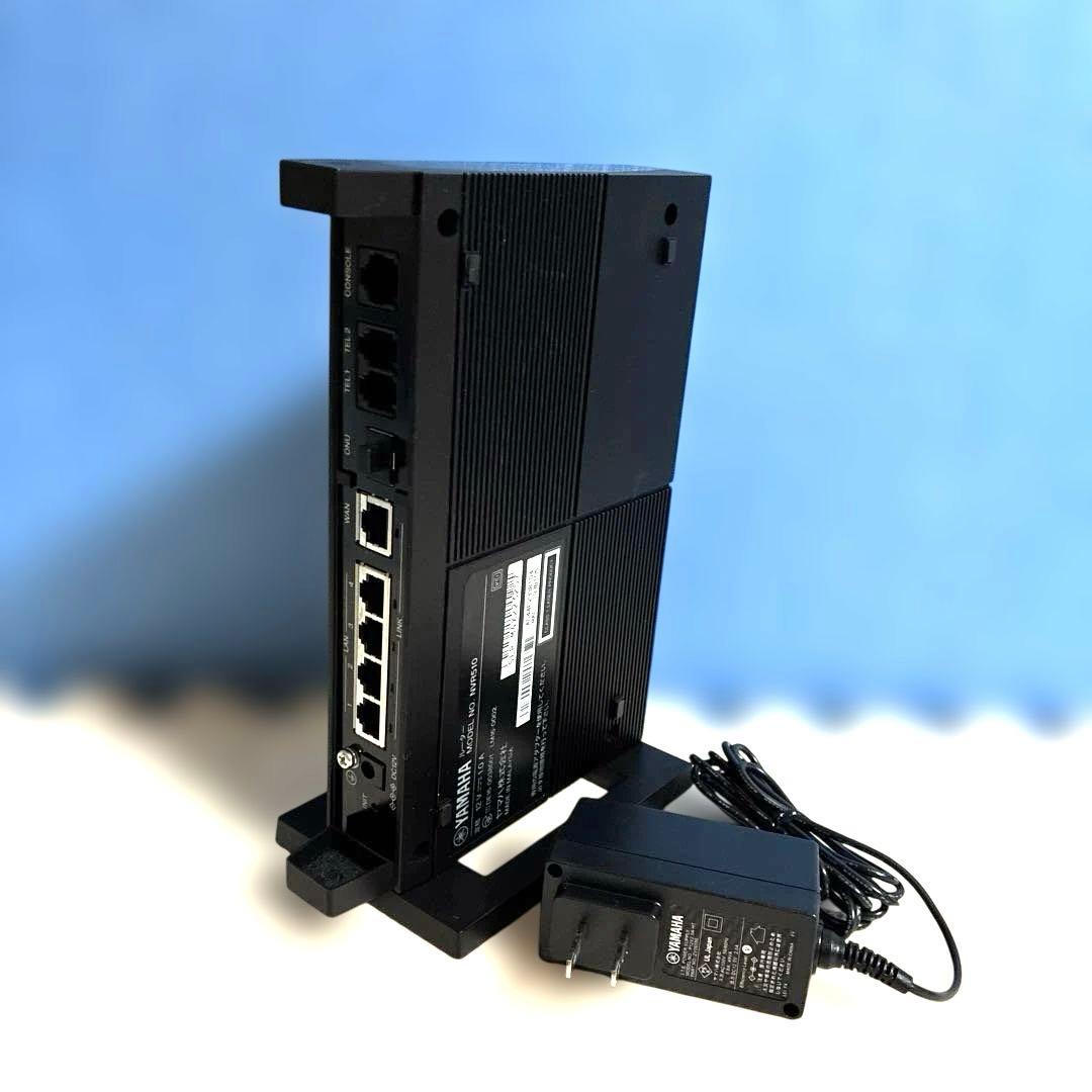 中古動作品YAMAHA NVR510 VPNルーター　スタンド付き　#3