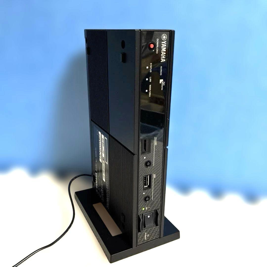 中古動作品YAMAHA NVR510 VPNルーター　スタンド付き　#3
