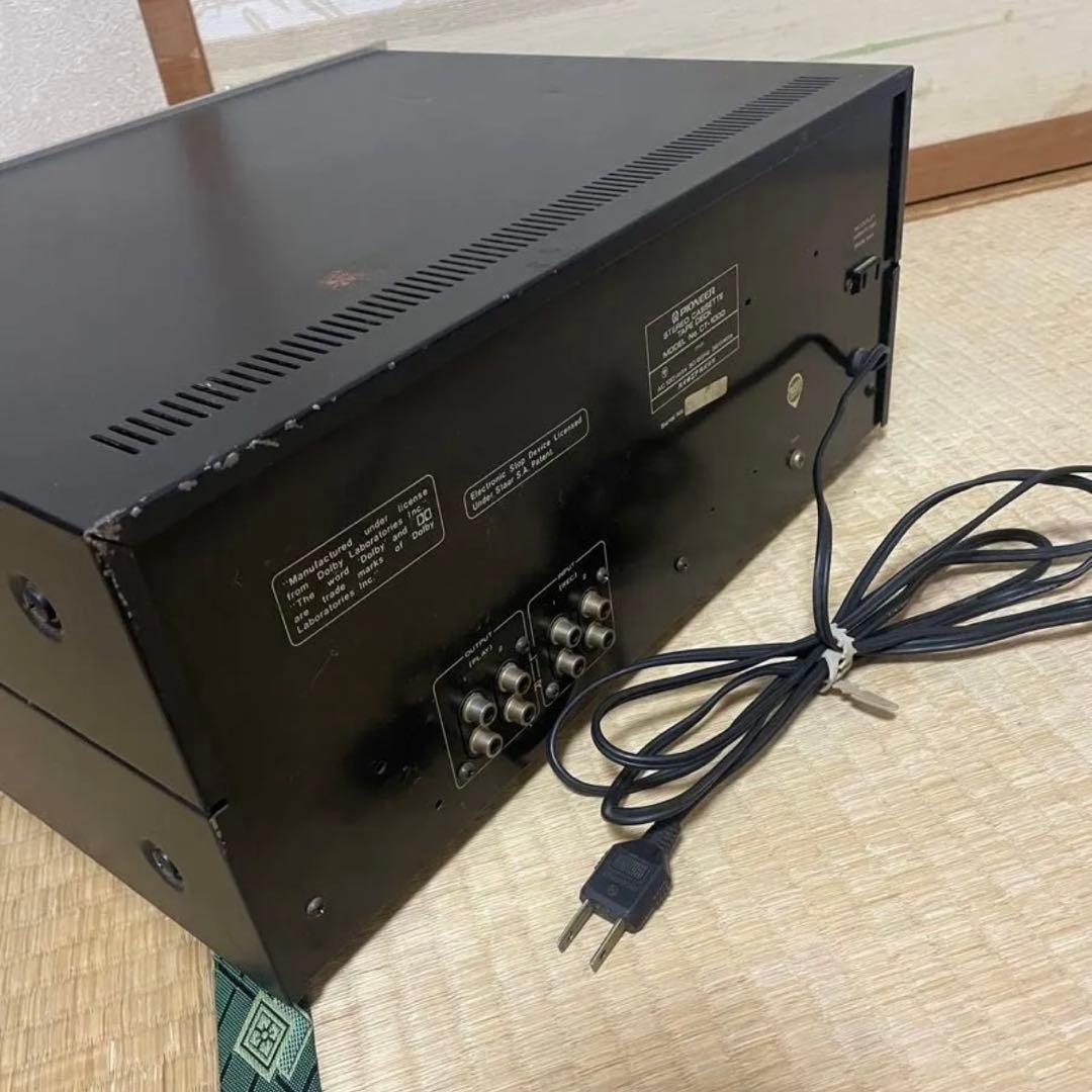 Pioneer パイオニア CT-1000 カセットデッキ ②