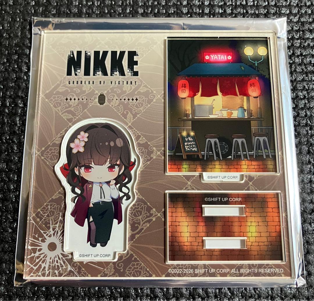 NIKKE エリア防衛戦 福岡 ジオラマ クリアファイル B2タペストリー