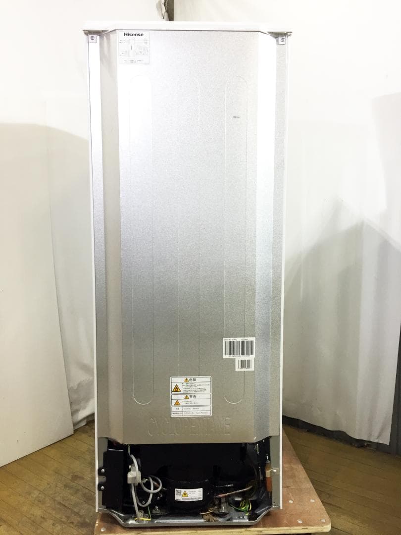 ★ト20年製★Hisense 150L2ドア冷凍冷蔵庫【HR-D15C】EOFL