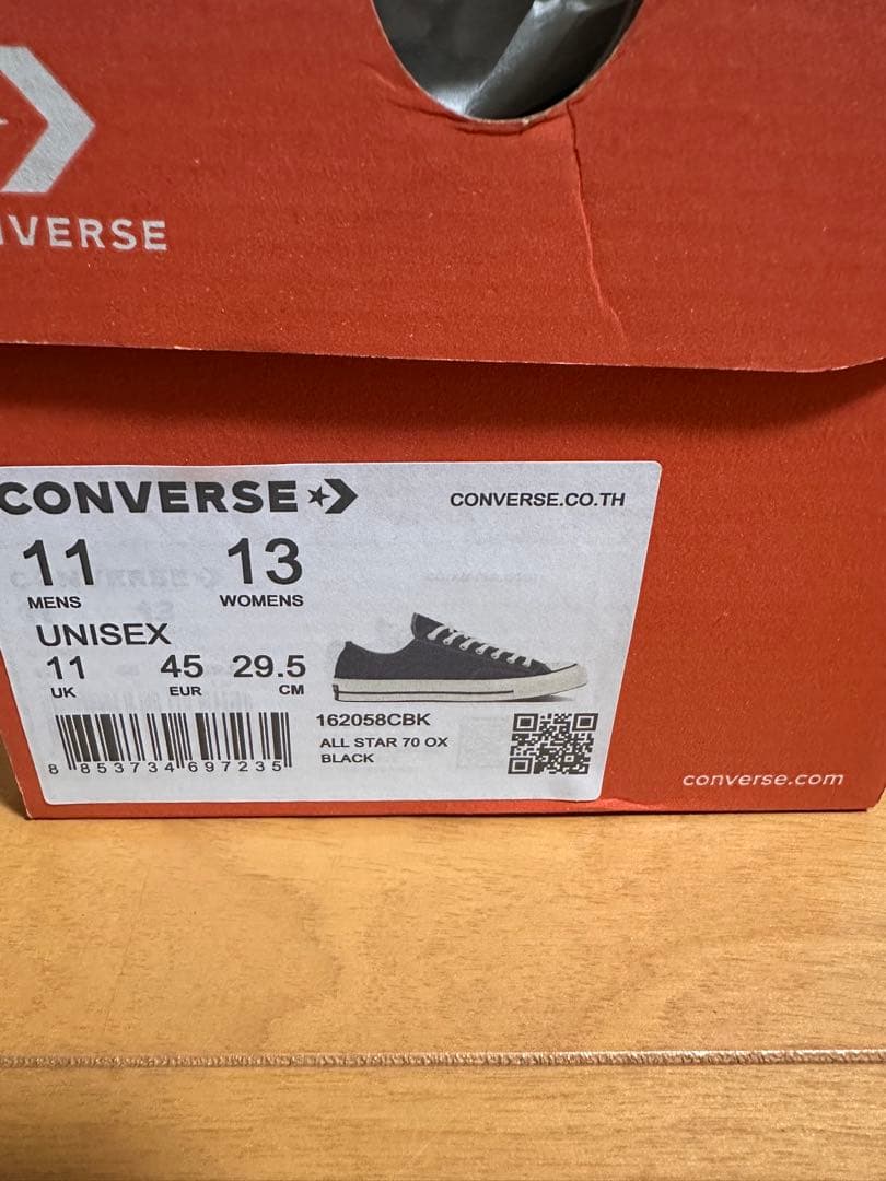 converse ct70 29.5cm ブラック 新品 チャックテイラー