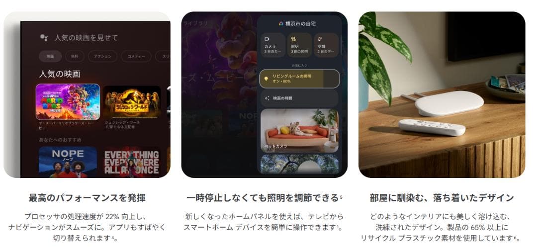 の*え様 Google TV Streamer（4K）