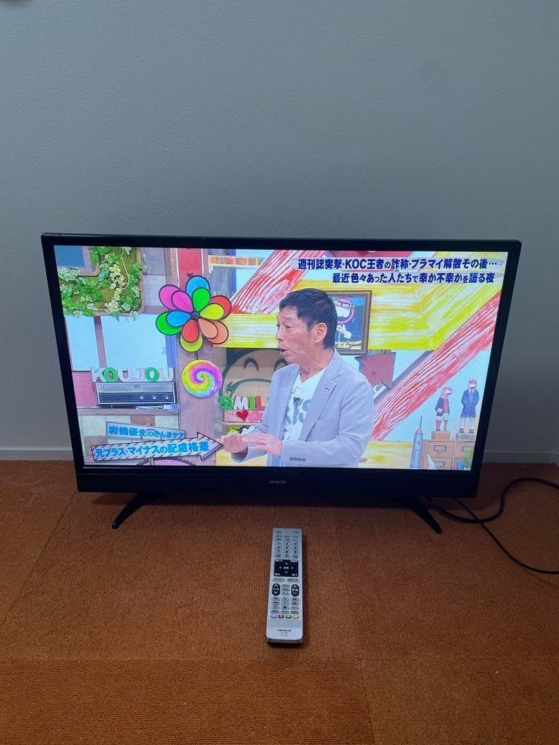 aiwa 2019年製 32V型 液晶テレビ TV-32HF10W