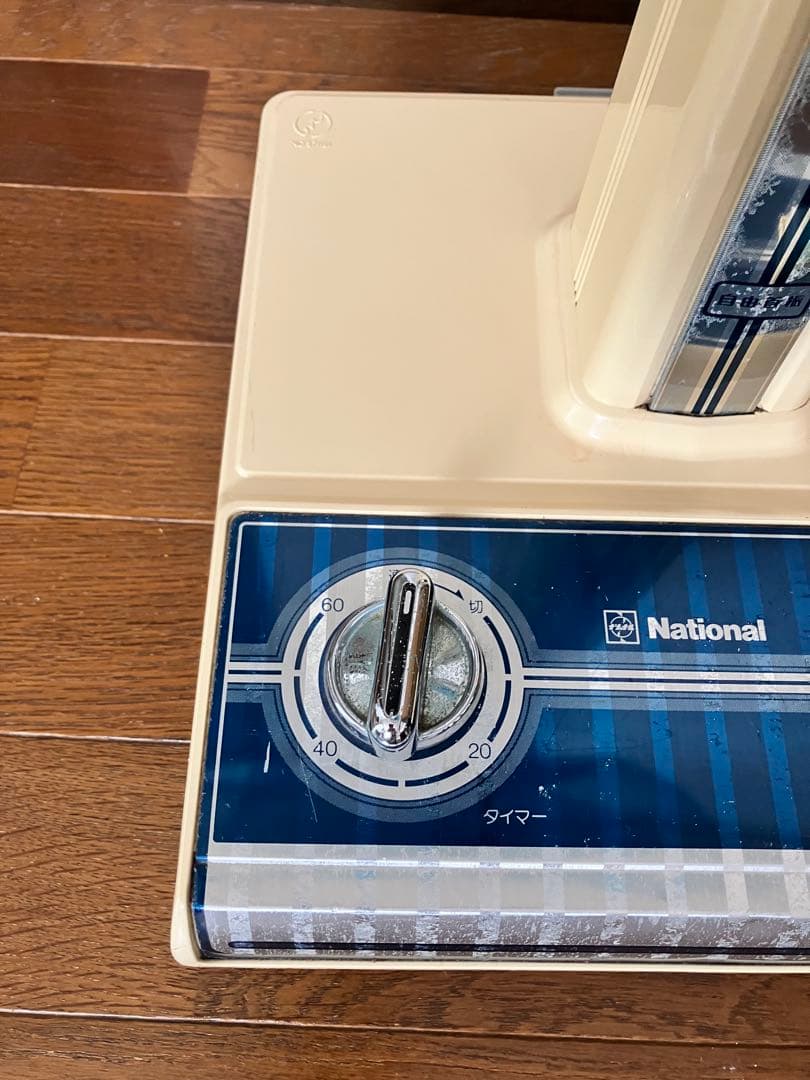 扇風機　ナショナル　F-30H1L 昭和レトロ　30センチ座敷扇　タイマー故障