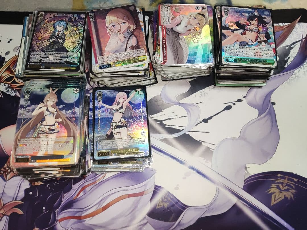 超大量 ホロライブ SR RRR prホイル hlp等500枚以上まとめ売り - メルカリ