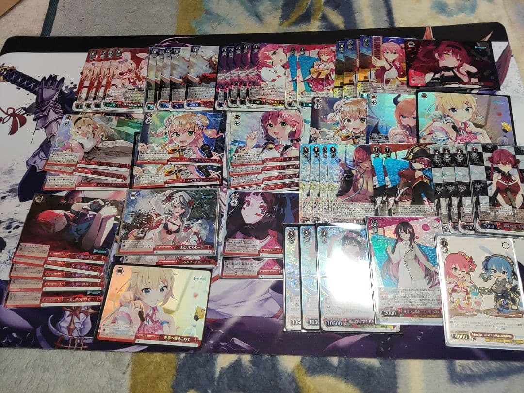 超大量 ホロライブ SR RRR prホイル hlp等500枚以上まとめ売り - メルカリ