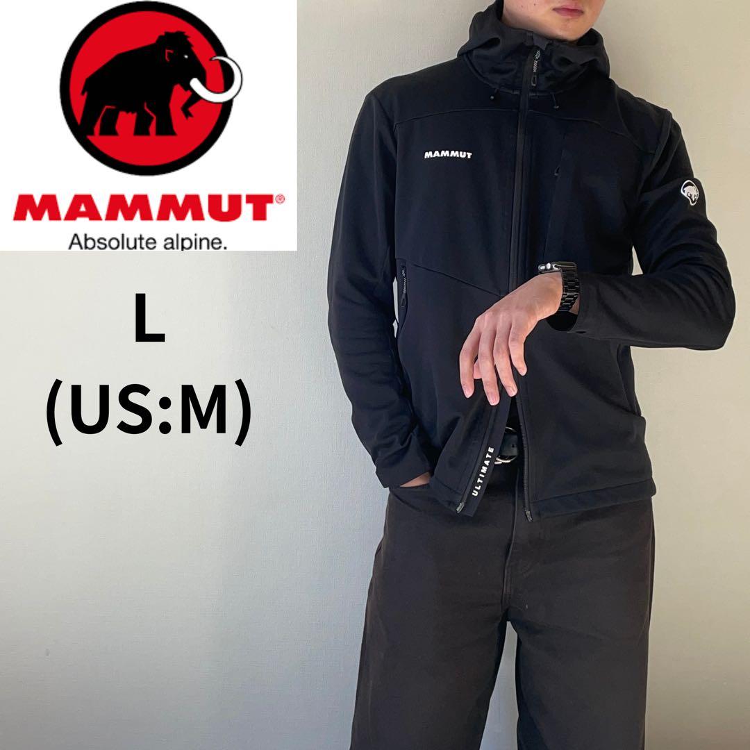 MAMMUT マムート ゴアテックスアルティメットセブンソフトシェル  ブラック 今年の春夏も大人気の黒×赤のクラシック ロゴが復刻！マムート