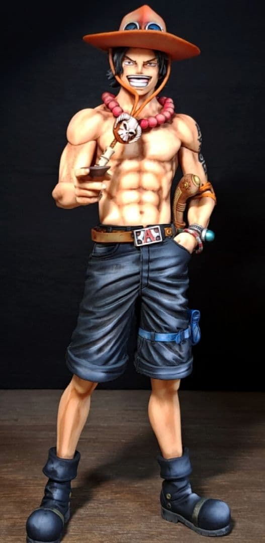 ワンピース 三兄弟 兄弟の盃 フィギュア リペイント ルフィ エース