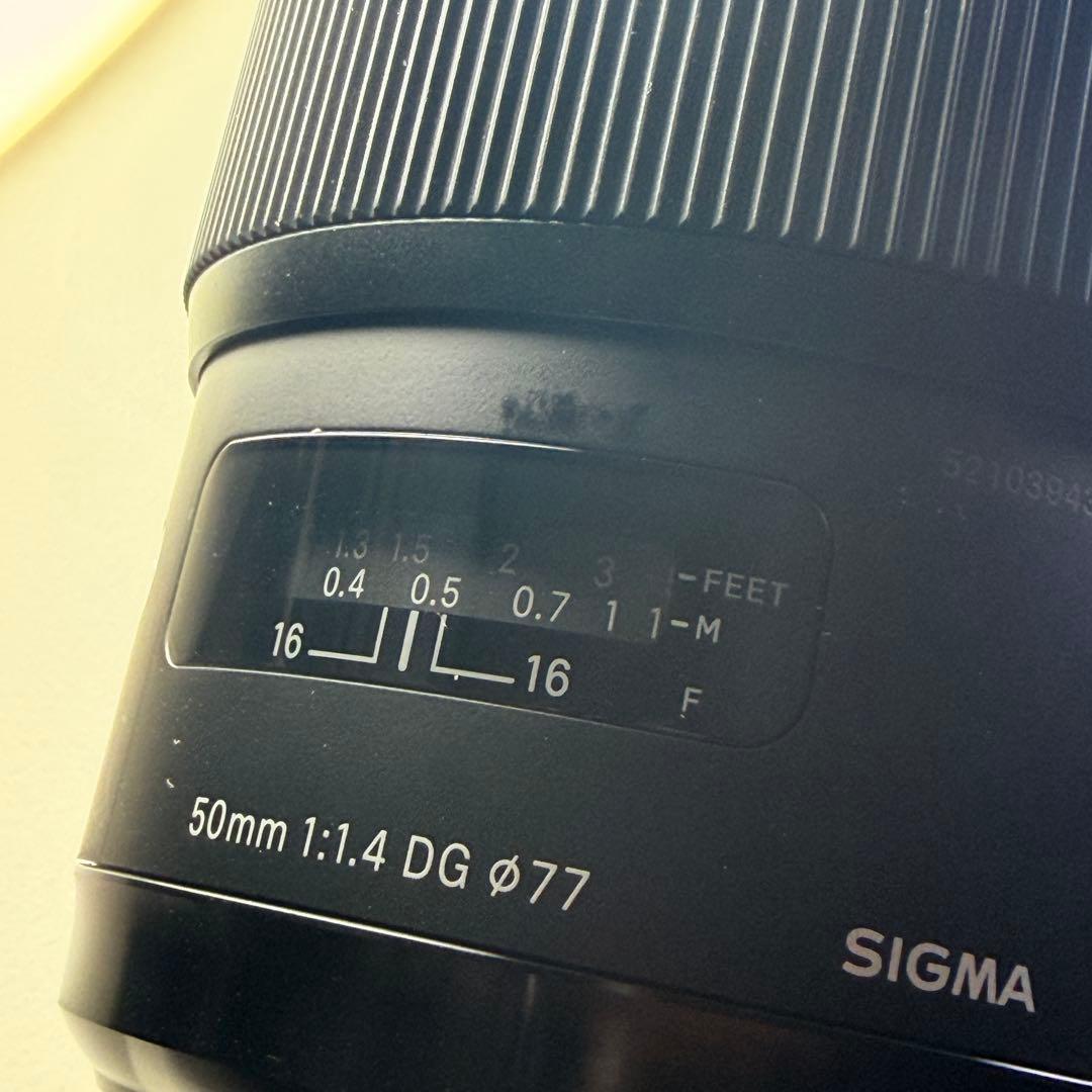 SIGMA 50mm F1.4 DG Art (Nikon用)　ニコン