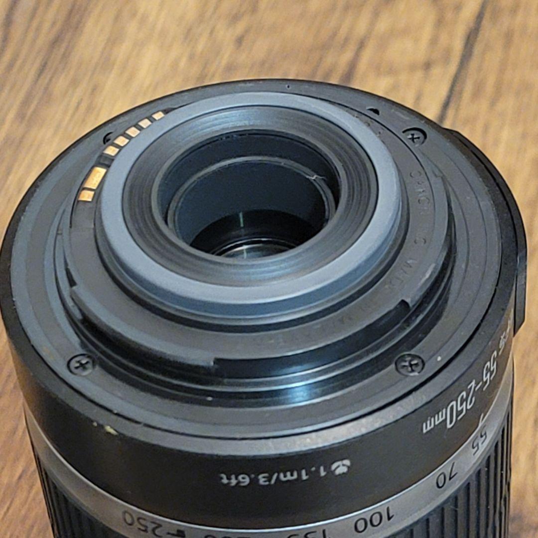 【値引】Canon EF-S 55-250mm レンズ 美品