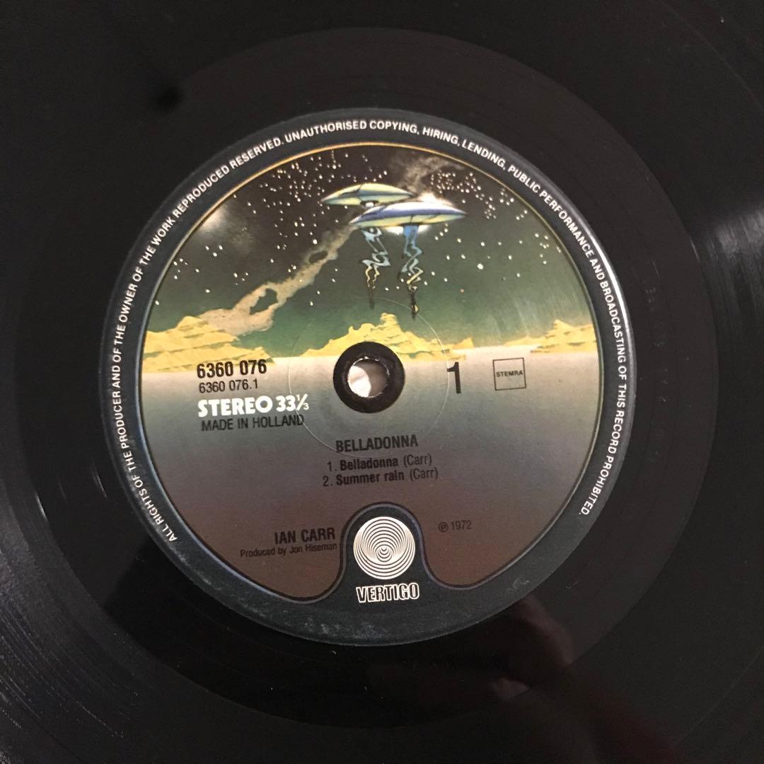 Ian Carr – Belladonna アナログレコード LP - メルカリ