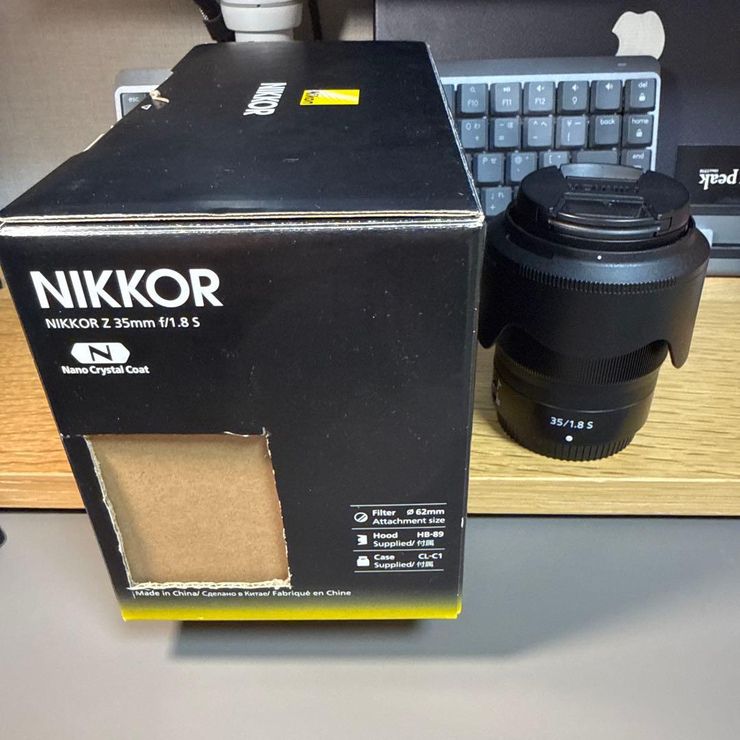 りょー 　Z35mm F1.8sプロテクター付き【防湿庫保管】