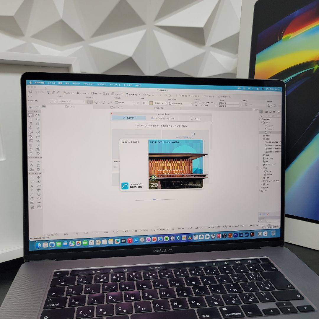 MacBook Pro 16インチ i9 16/1TB CAD/BIM&3D設計