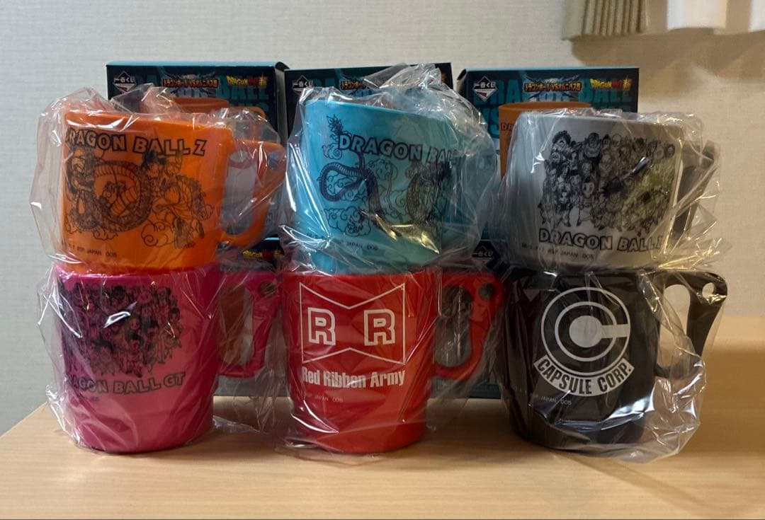 ドラゴンボール VS オムニバス超 H賞 キャンパースタックマグ 6種