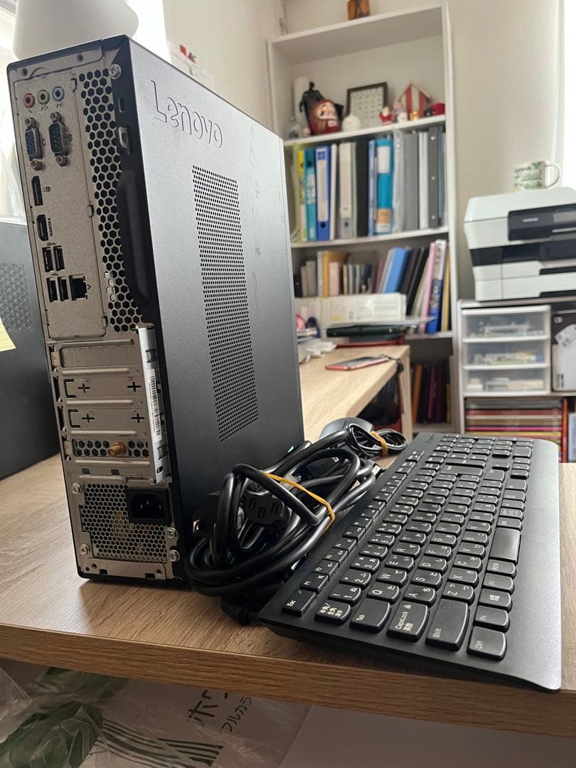 [美品]Lenovo デスクトップPC キーボード・マウス付き