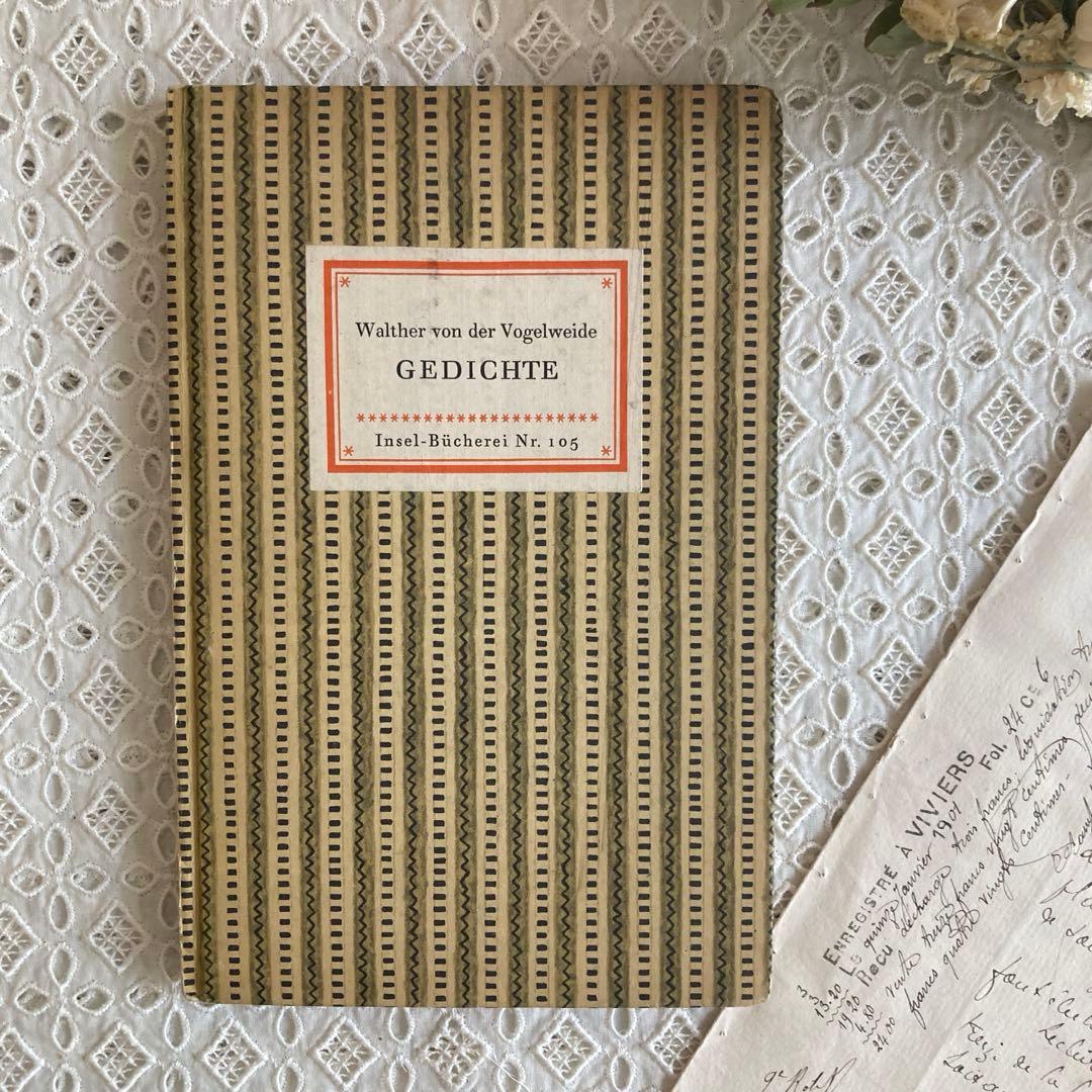 L967洋書古書 ドイツ インゼル文庫ブラウンベージュ系3冊セット - メルカリ