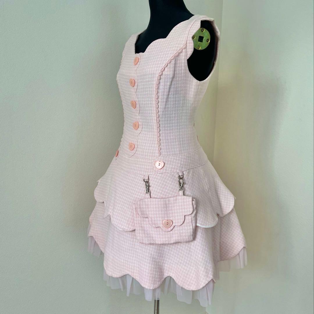 S*a様 アンジェリックプリティ おでかけツイードジャンパースカート