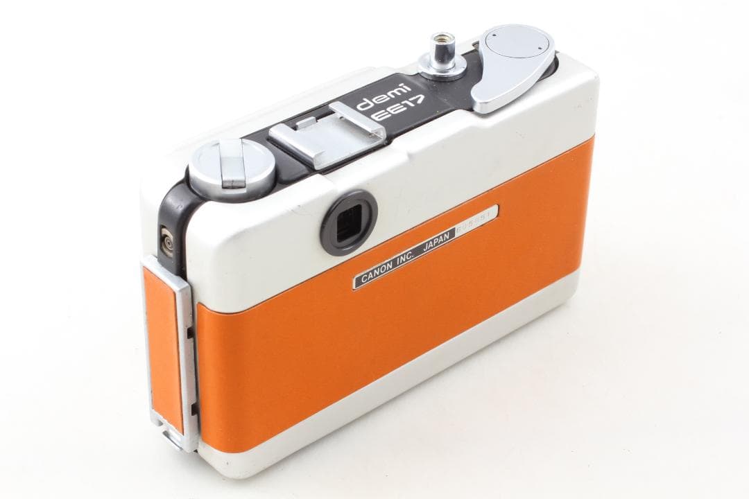 【整備済　美品】キャメル Canon Demi EE17 露出計OK #1322