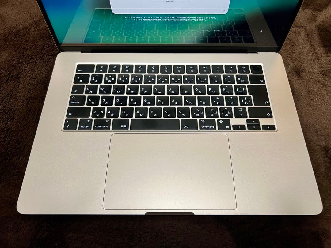 【美品】MacBookAirスターライトM2 16GB 1TB15インチ