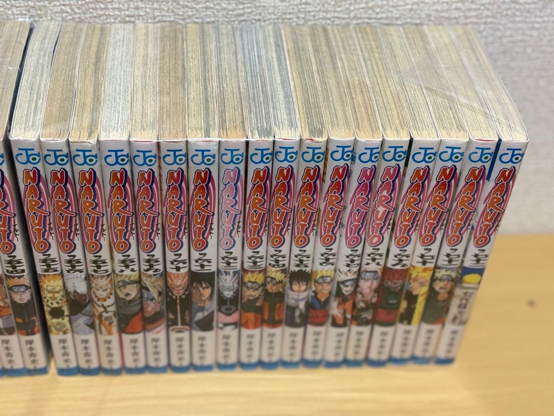 【R467m】《ヤケシミ等有り》NARUTO-ナルト- 全72巻完結全巻セット
