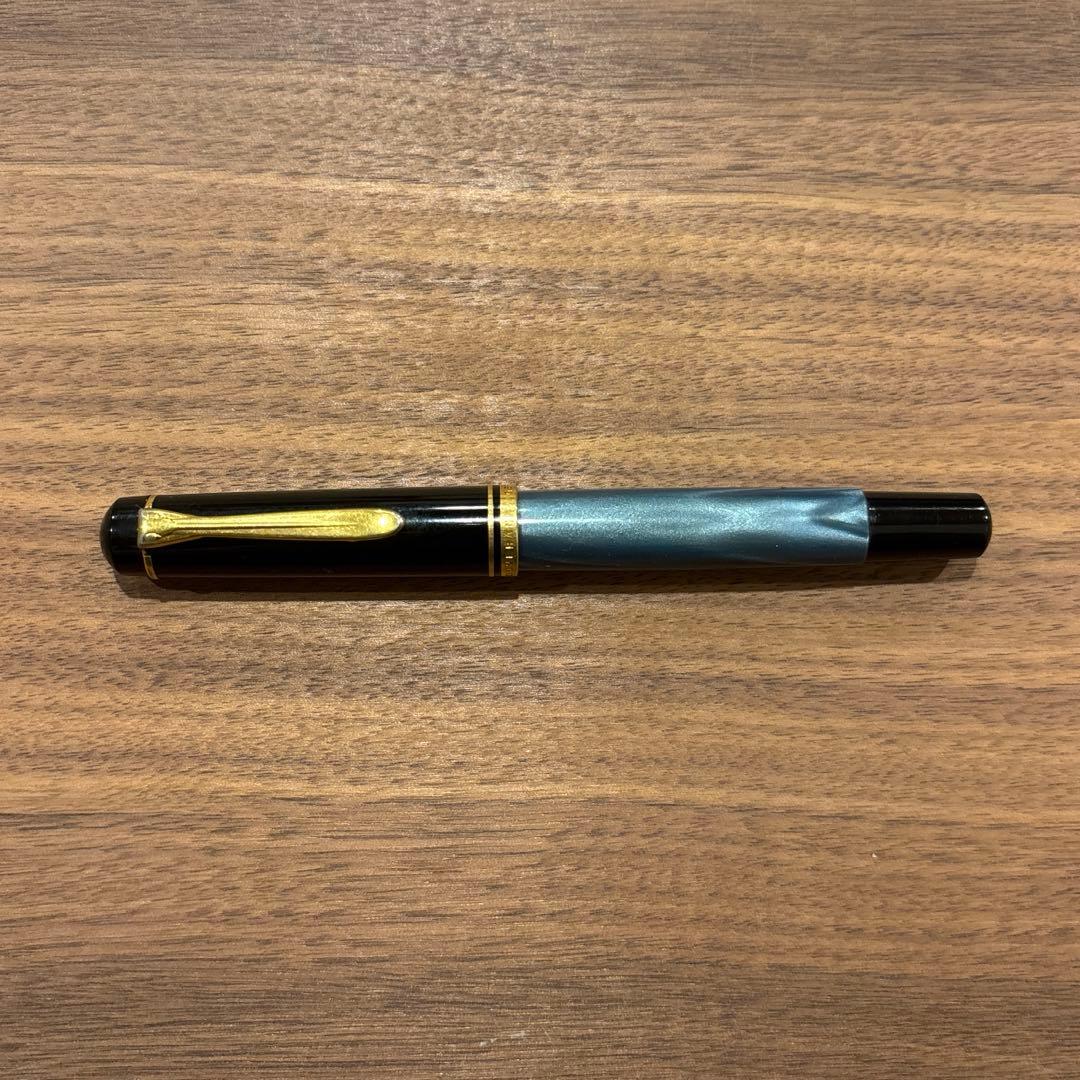ペリカン M500 万年筆 12C-500 HF ブルー系 - メルカリ