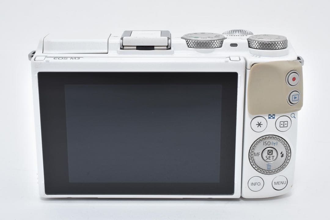 Canon EOS M3 EF-M 18-55mm ホワイト ミラーレス一眼 - メルカリ