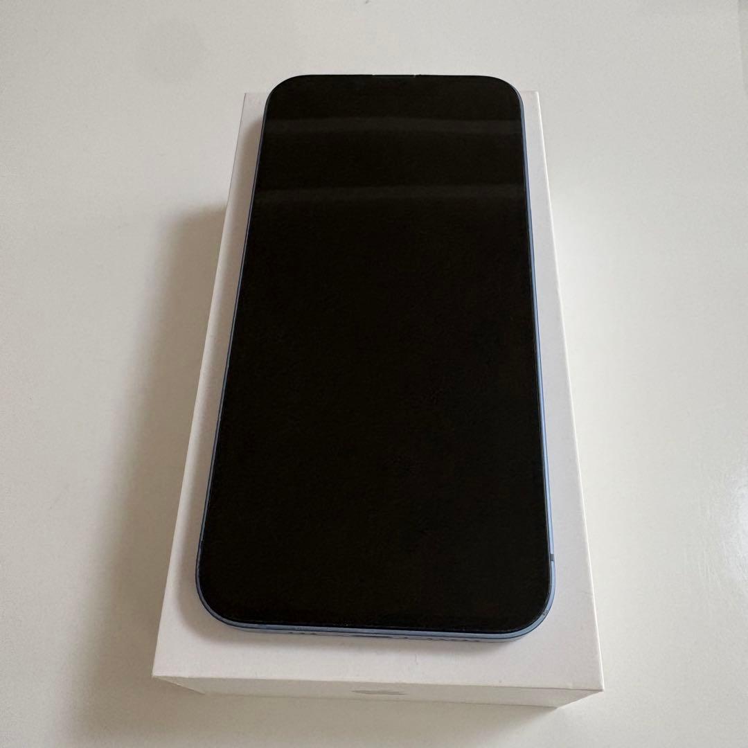 【上美品】iPhone 14 本体 128GB ブルー SIMフリー