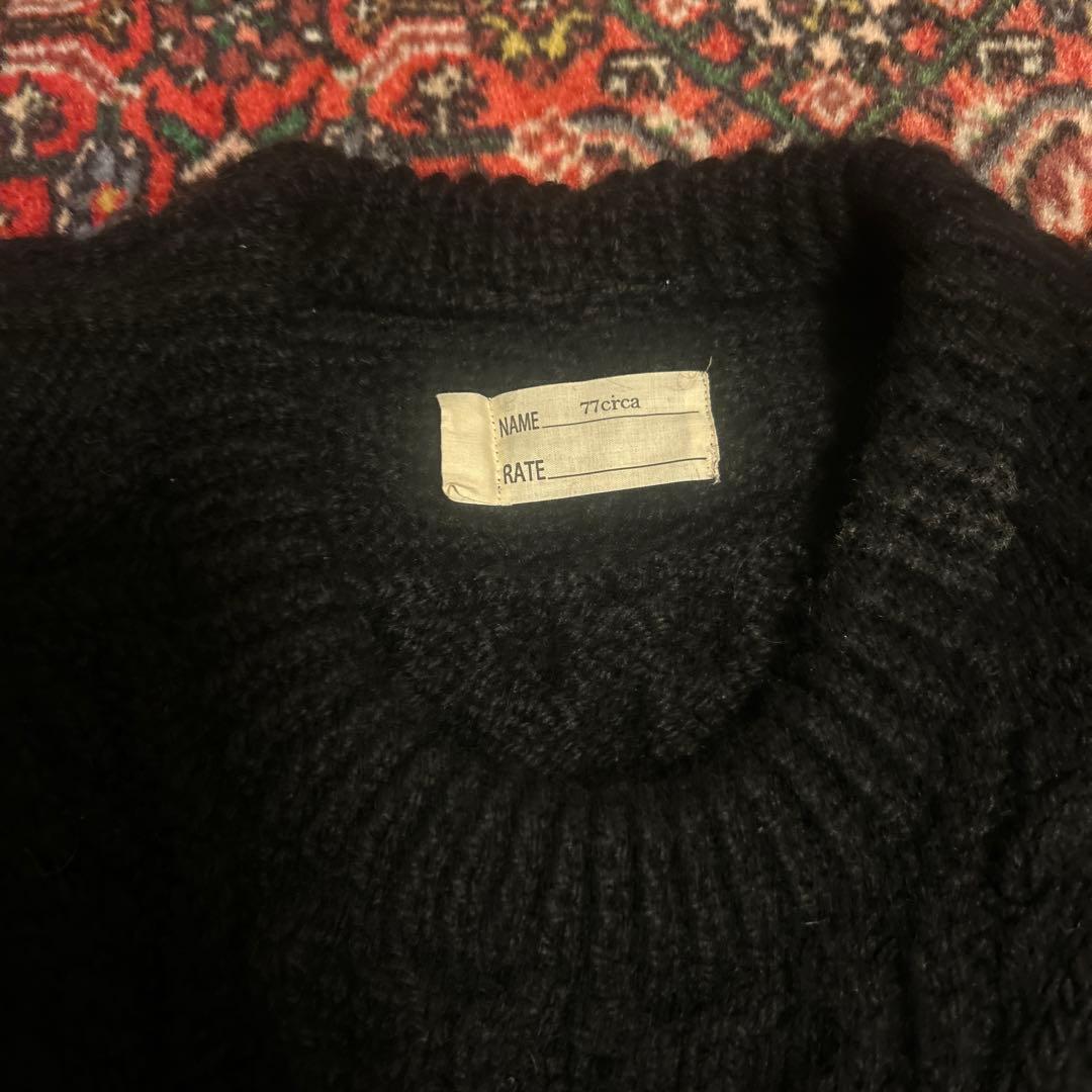 ナナナナサーカ77circaリメイクケーブルフリンジニット - メルカリ