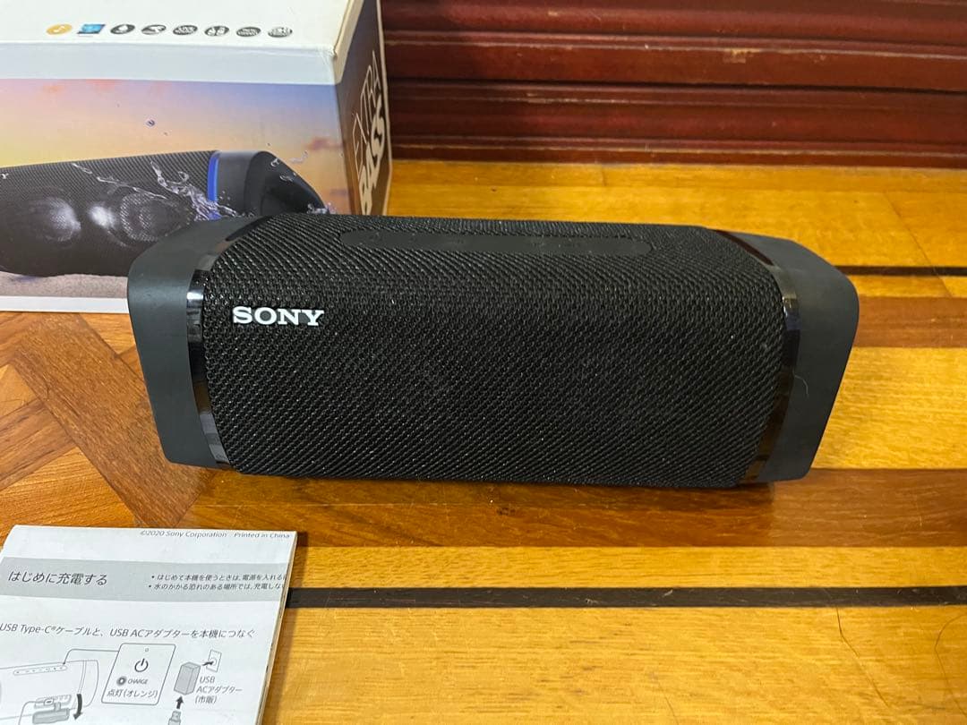 SONY ワイヤレスポータブルスピーカー SRS-XB33 ブラック