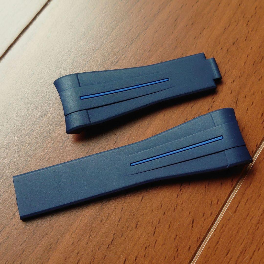 ラバービー RUBBER B ロレックス ヨットマスターⅡ 専用 ネイビー 美品 楽天市場】ラバーB（RUBBERB）ロレックス ヨットマスターII 44mm 専用