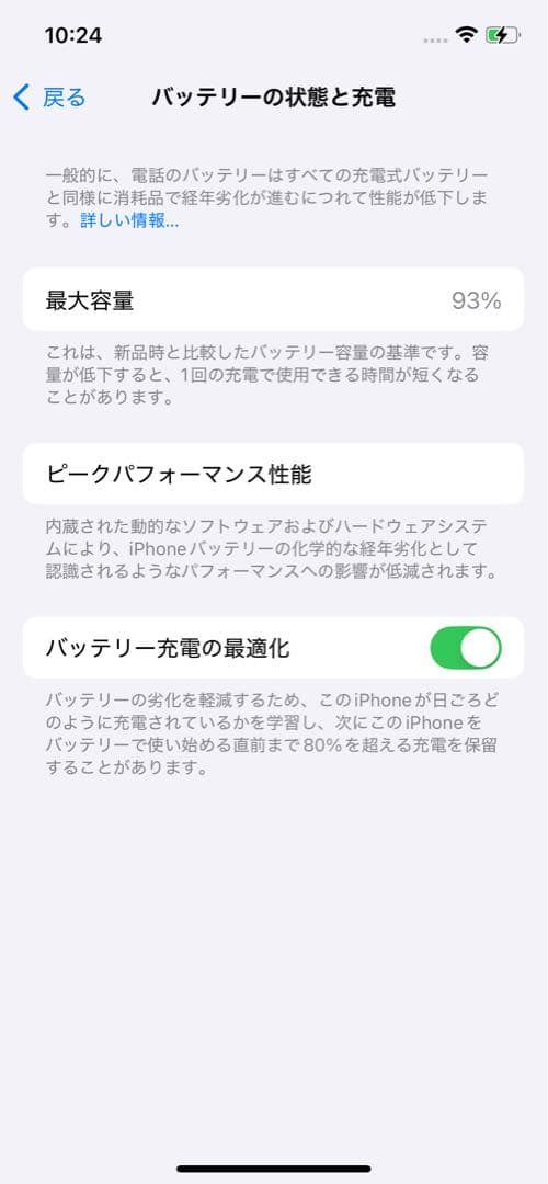 iPhone12 Pro 256GB 残量93% パシフィックブルー