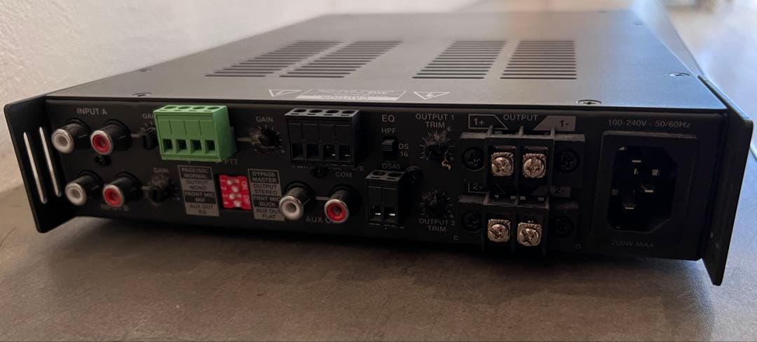 【BOSE】 ボーズミキサーパワーアンプ FreeSpacelZA250-LZ