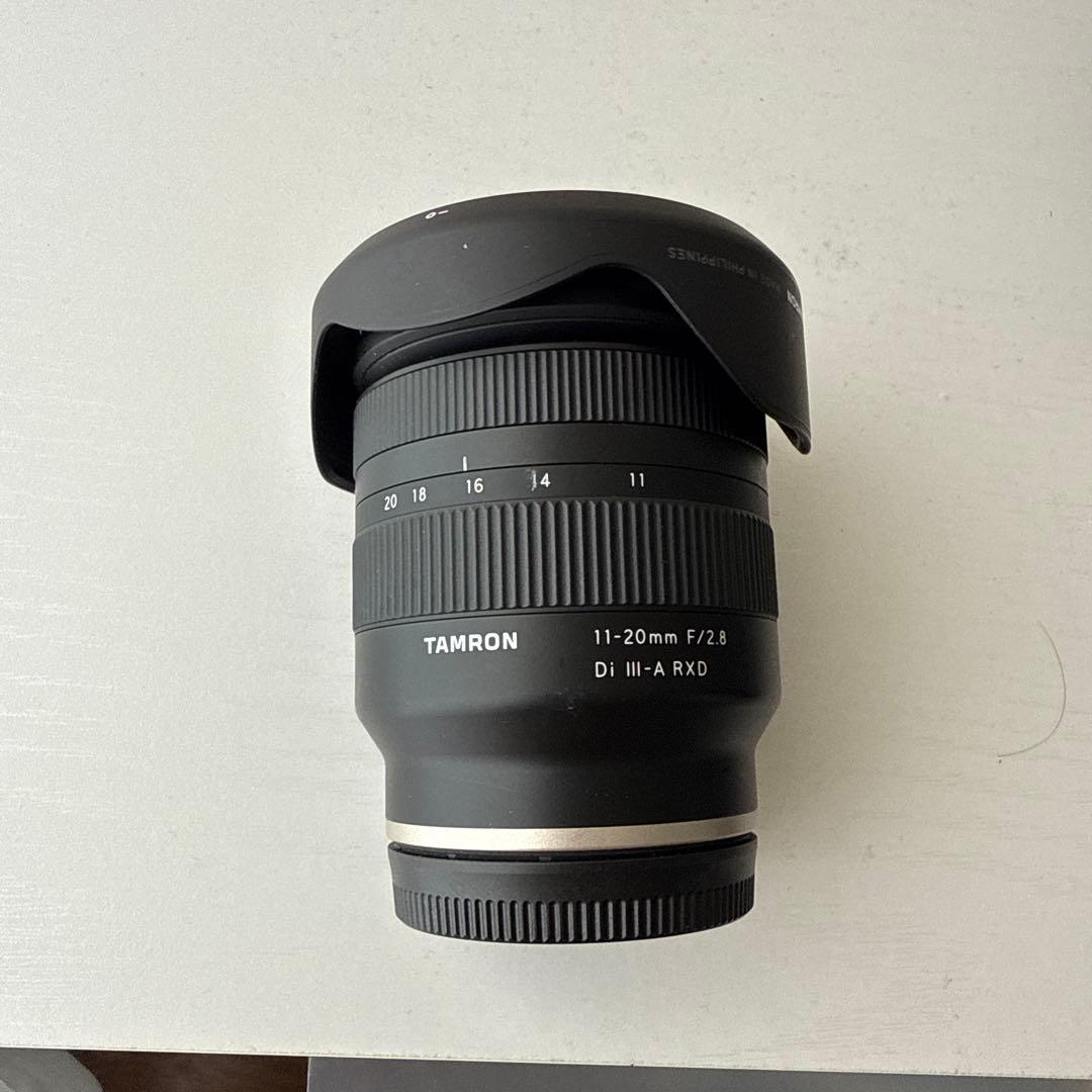 TAMRON 11-20mm F2.8 Di Ⅲ-A RXD ソニーEマウント