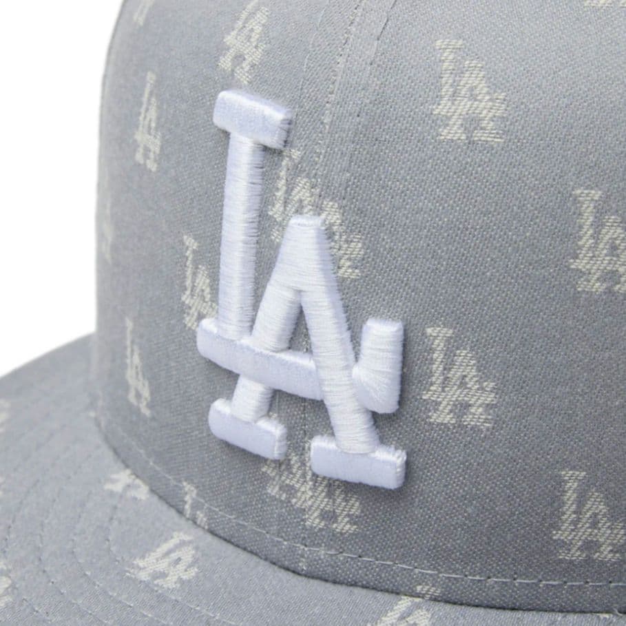 9FIFTY Jacquard ドジャース グレー ニューエラ SM S 5個有 - メルカリ