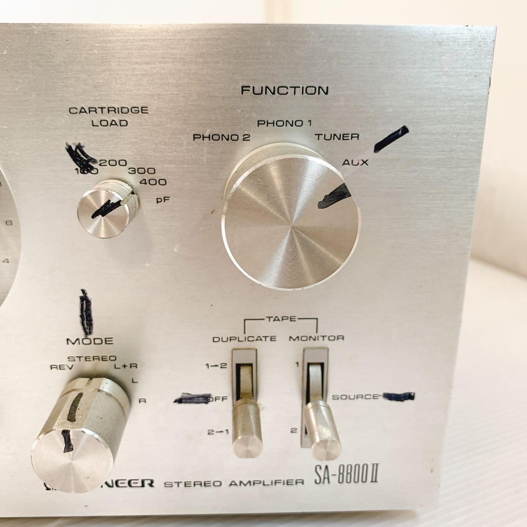 り*り様 Pioneer パイオニア プリメインアンプSA-8800II