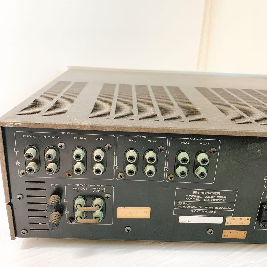 り*り様 Pioneer パイオニア プリメインアンプSA-8800II