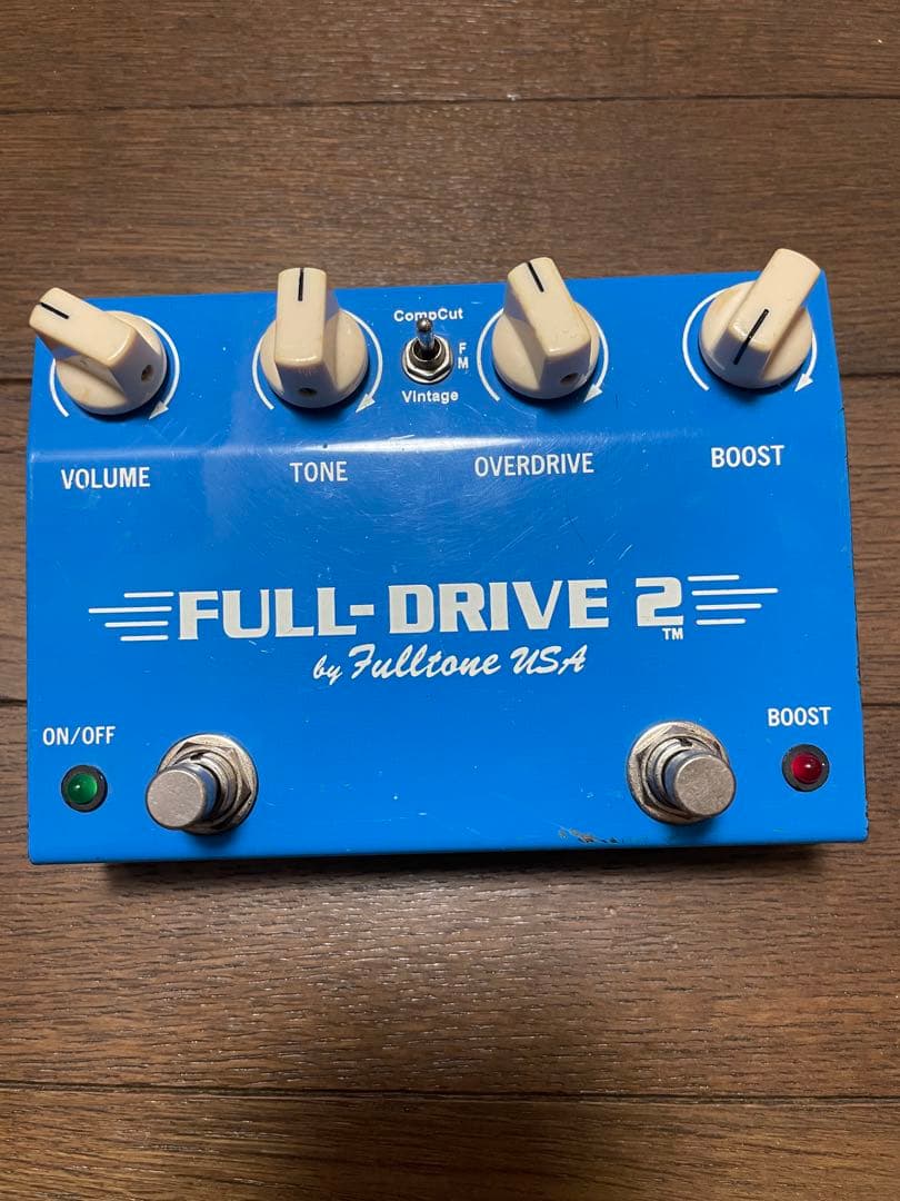 Fulltone FULL-DRIVE 2 ギターエフェクター Fulltone Full-Drive2 v2 エフェクター オーバードライブ フルトーン
