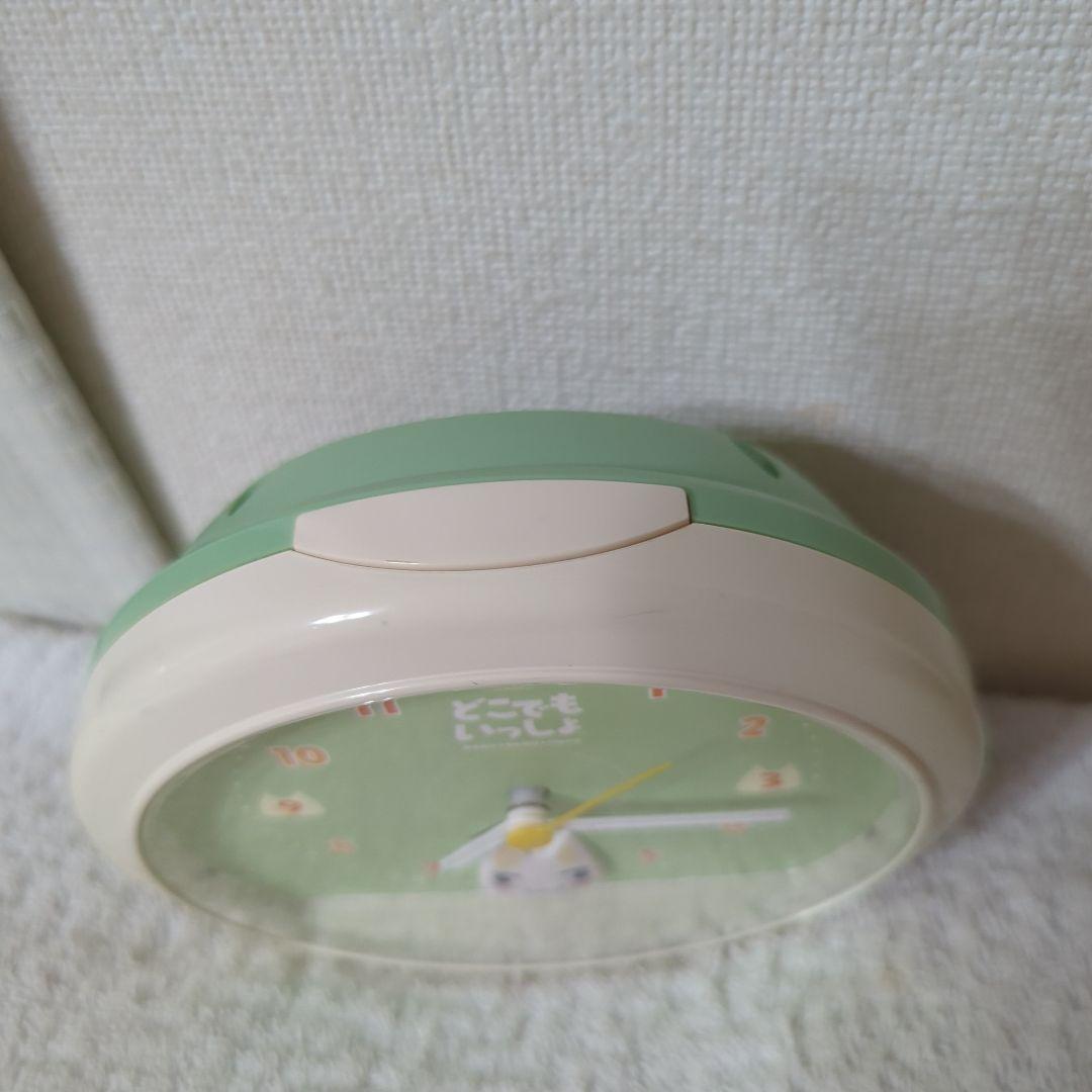 激レア【どこでもいっしょ】目覚まし時計 置き時計 レトロ - メルカリ