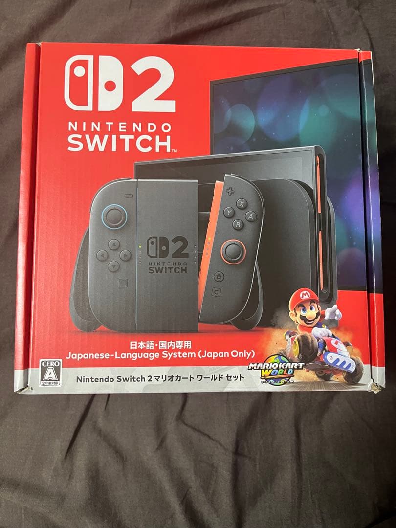 Nintendo Switch 2 日本語対応 マリオカートワールドセット Amazon.co.jp: Nintendo Switch 2(日本語・国内専用) マリオカート