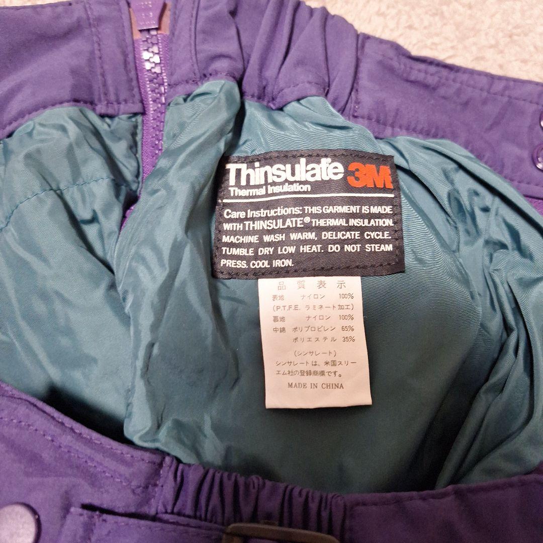 mont-bell スキーウェア 上下 パープル M - スノーボード一 番 安い