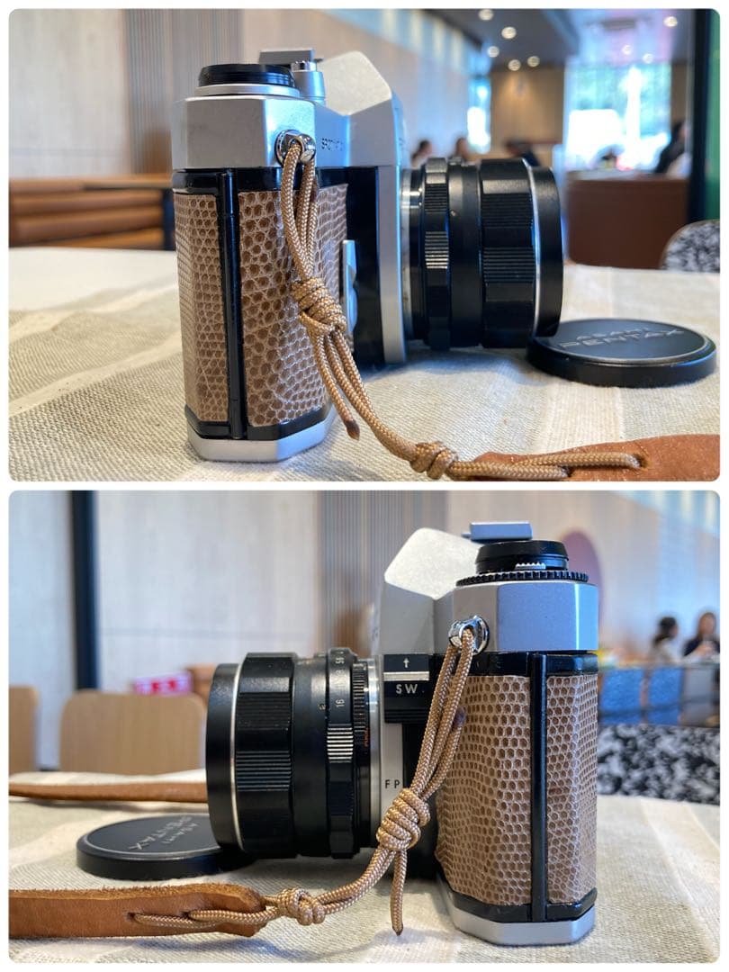 ★pentax sp Ⅱ +タクマー1.8★完動＊美品＊初期保証＊本革外装